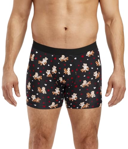 Tipsy Elves Men's Valentines Day Boxer Briefs - Fun Date Night Idea for Couples2