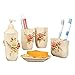 Distributore di Sapone Schiumogeno BAGNO DA BAGNO DA BAGNO DA BAGNO DA BAGNO Accessori for il bagno della famiglia Set- distributore di sapone Distributore dello spazzolino da denti Tazza del collutor