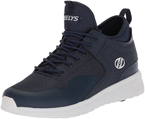 Heelys Boys' Piper Tennis Shoe, Navy/White, 1 M US Big Kid