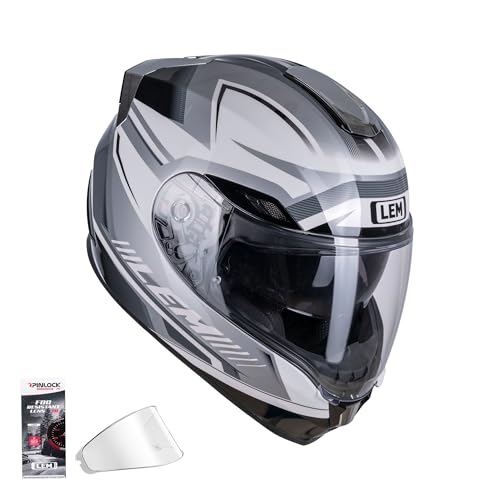 LEM Motorcycle Helmets Full Face, Helmets DOT Certified,