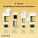 COSRX All About Snail Mucin Korean Skin Care Set, Mini Travel Essentials, Travel Size Gift Set with Snail Mucin Face Wash, Serum, Moisturizer & Eye Cream, Rejuvenating Kit