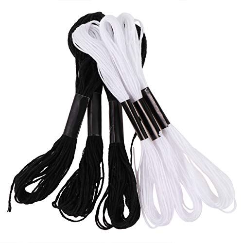 EXCEART 100 Rolos de Fio Bordado Ponto Cruz Fio Amizade Pulseiras Artesanato Fio Costura Diy Fazendo