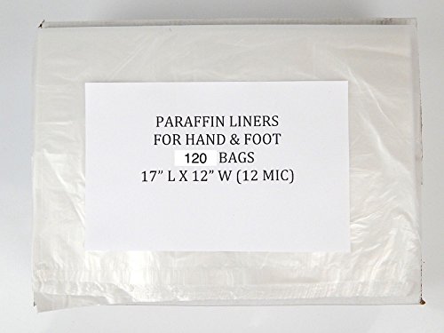 Plastic Paraffin Liners for Hand and Foot 120 Bags