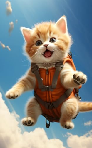 AI-generated healing cat photo collection 2: Collection of images of cute cats (Japanese Edition)