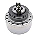 Chrome Steel Oil Breather Cap Twist On Oil Filler Cap Twist in Valve Cover Compatible with Chevy Pontiac Buick