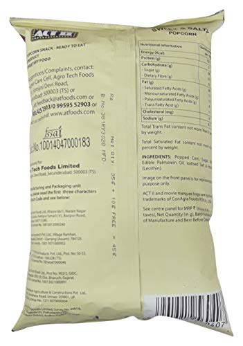 Image of Act II Ready to Eat Popcorn - Sweet & Salty, 45g