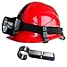 10 Helmet Clips for Hard Hat, Easily Mount Headlamp on Narrow-Edged Helmet