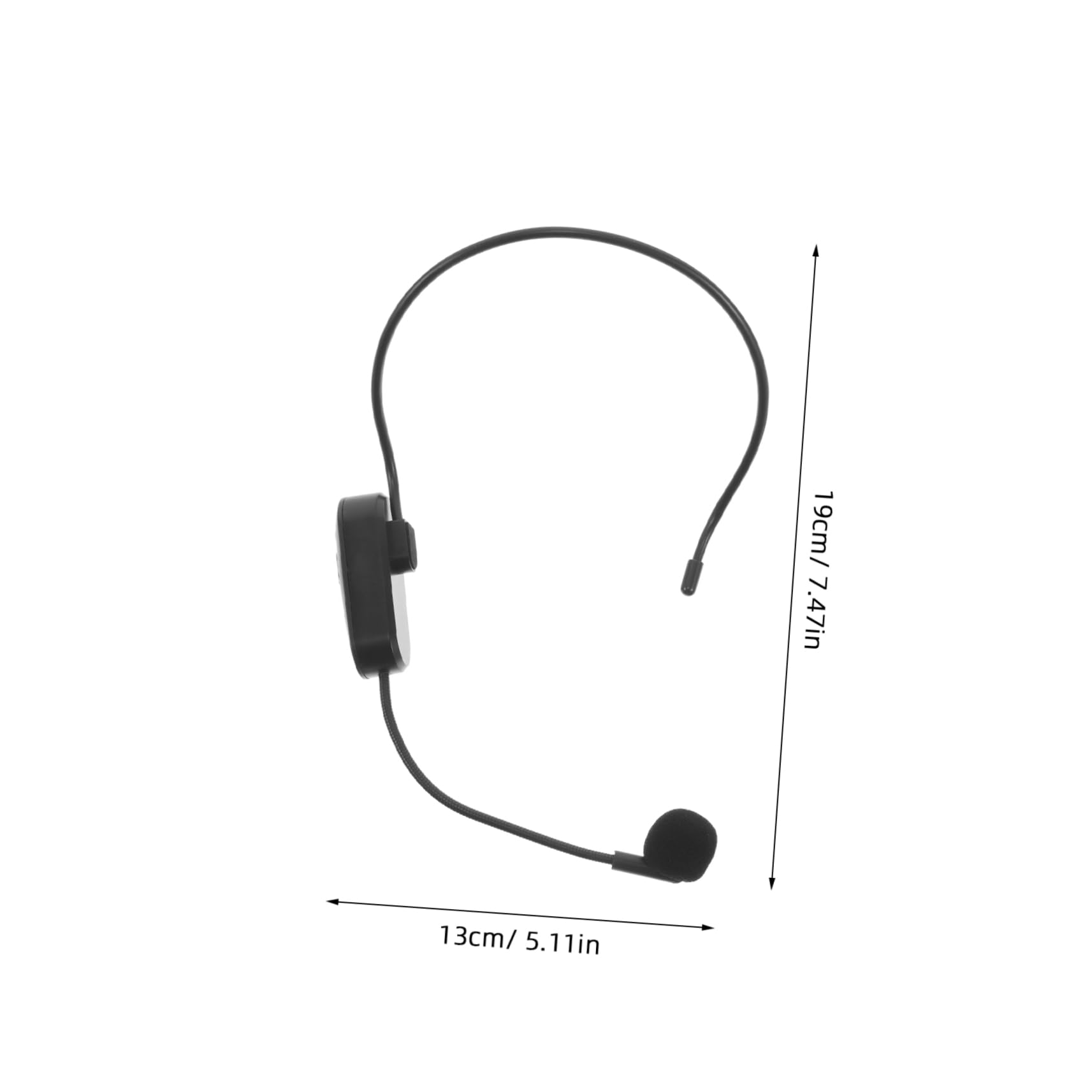 UPKOCH Micrófono Inalámbrico de Diadema para Profesores, Diseño Cómodo, Sonido Claro, Conexión Inalámbrica, Adecuado para Aula y Actuaciones