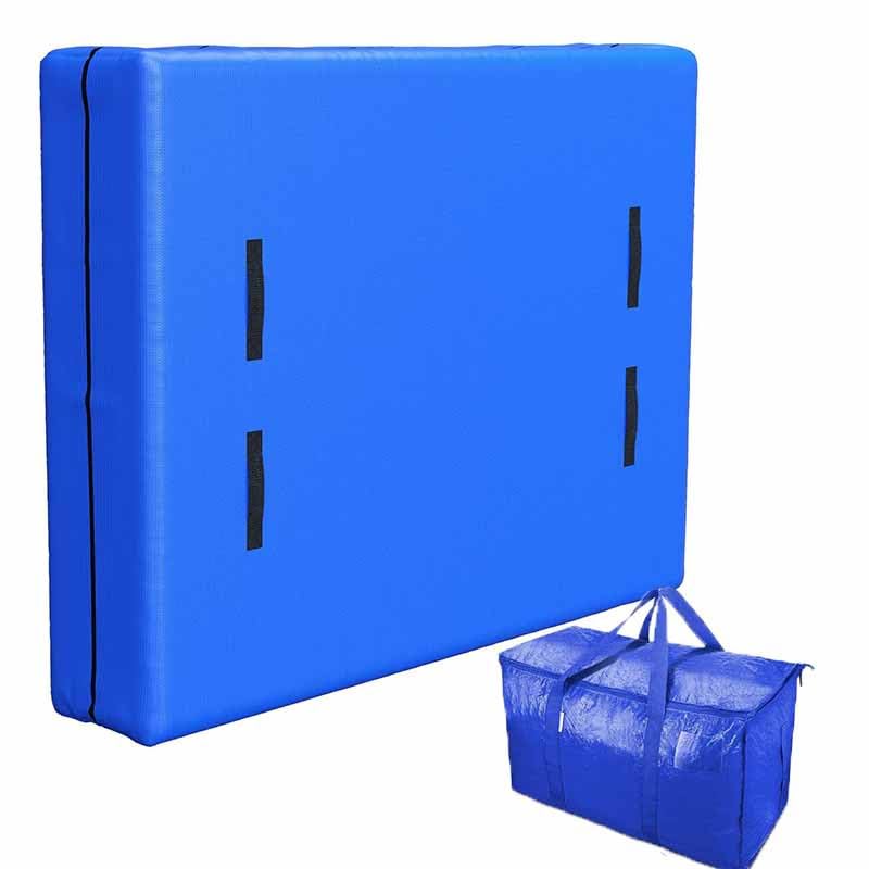 Bolsas impermeables para colchón con cremallera, funda resistente al desgarro para almacenamiento y transporte, 132 x 107 x 17 cm, protección del colchón durante la mudanza