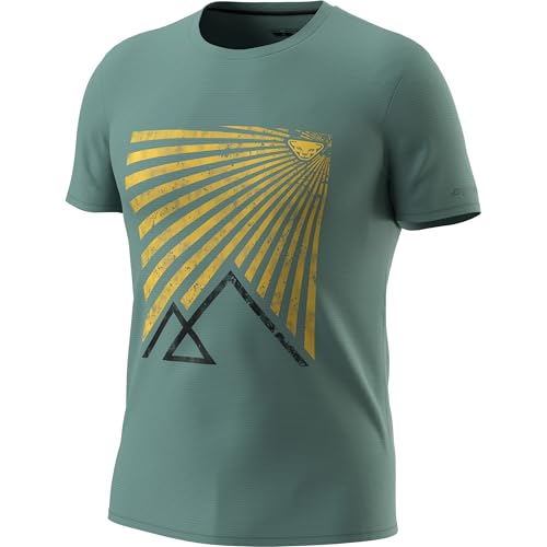 DYNAFIT Camiseta para hombre Transalper Graphic, transparente, L