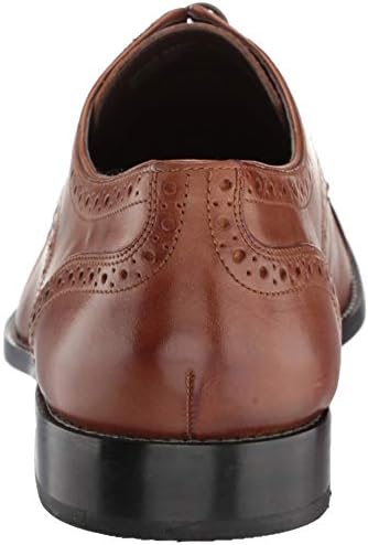 Nunn Bush Men's Norcross Cap Toe Oxford, Cognac, 12 | Image 2