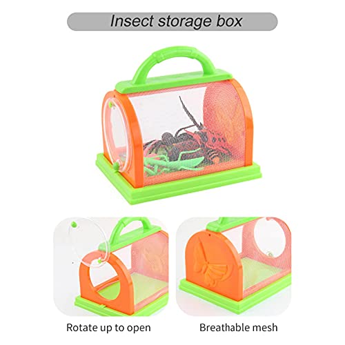 Tinello Kit explorador ao ar livre infantil e apanhador de insetos (colete, chapéu, binóculos, lante