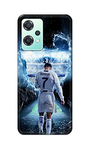 Image of Printed Hard Back Cover Case for OnePlus Nord CE 2 Lite 5G Back Cover (Footbal Legend) -702