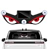 gifyym Car Windshield Flashing Eyes Waterproof Dynamic Solar Sticker with USB Port LED Panel for Car Camper Van Utility Vehicle Leisure #5