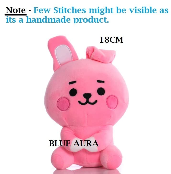 Blue Aura BTS Plushies Toy Cooky19CM Big Size BT21 Sitting Stuffed