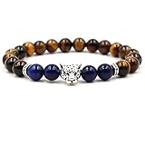 WQZYY&ASDCD Donna Braccialetto Classico con Perline Braccialetto Classico per Coppia in Pietra Naturale Accessori per Gioielli Moda Uomo E Donna-Zt400-2