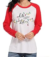 Christmas Lights Shirts For Women: Lets Get Lit Lebanon