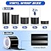 Spurtar Gloss Black Vinyl Wrap 2 Inch x 20ft Satin Black Vinyl Car Tape Adhesive Chrome Delete Automotive Tape for Vehicle Exterior Accessories DIY Car Wrapping Paper Vehicle Door Edge Sticker