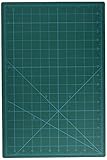 Alfombrilla de corte DAFA A3 - Giratorio para corte, color verde, 46 x 30,5 cm