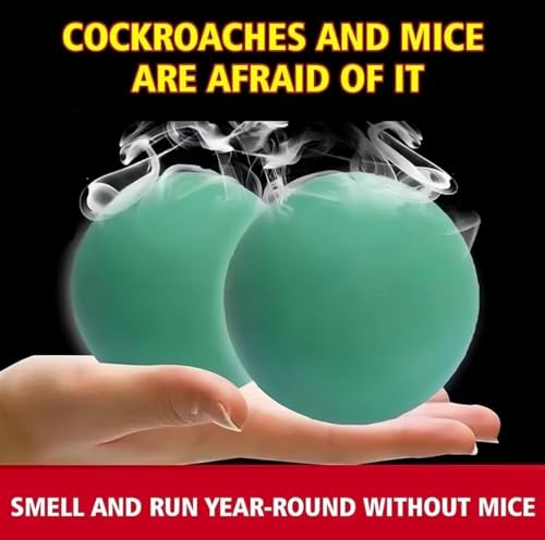 Image of Mouse & Rat Repellent Pills - Mice & Rats Away Naturally for Long-Lasting Natural Rodent Control for Home, Car & Garage Safe for Kids & Pets Indoor /Outdoor Use (Pack Of 4)
