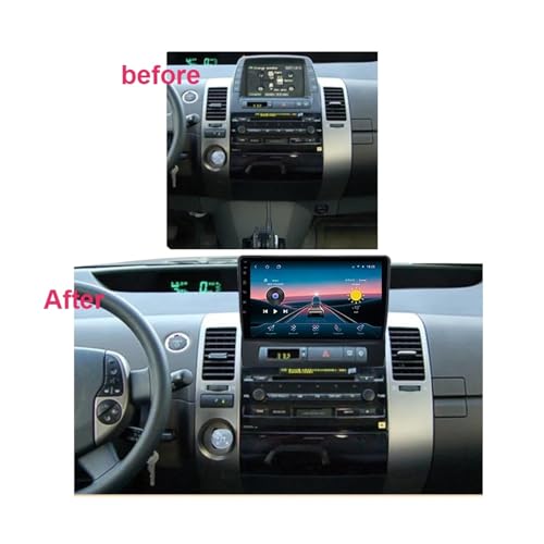 Autoradio écran tactile 9 pouces Android 12 pour remplacer votre console Toyota Prado 2002-2009