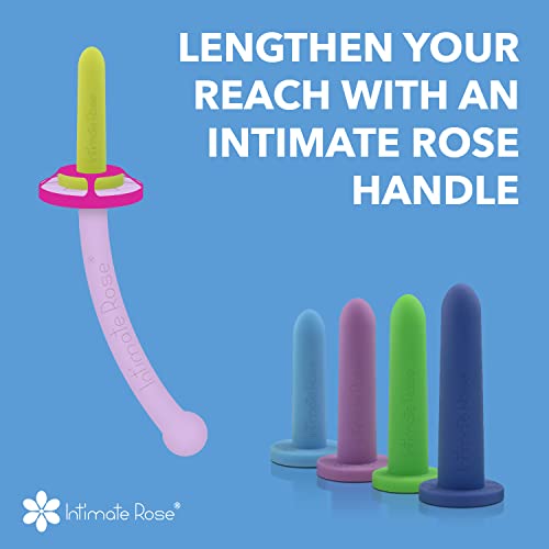 Intimate Rose Medium 4Pack Silicone Dilators for Women & Men, Me