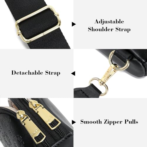 Image of INICAT Lightweight Small Crossbody Sling Bag for Women | Mini Travel Purse,Multi-pocket with Card Slots,Durable Vegan Leather,Everyday Carry