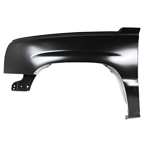 Koolzap Compatible with 03-07 Chevy Silverado Truck Front Fender Quarter Panel Primed Steel Driver Side