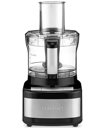 Cuisinart 8-Cup Food Processor CFP-8BK Black Color (Renewed)