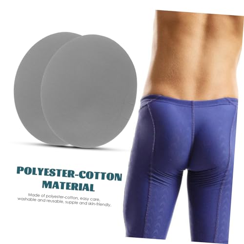 1pair Hip Pad Invisible Insert for Men Sponge Padding Comfortable and Washable for Enhancing Hip Shape Underwear3