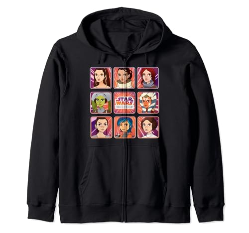 Star Wars Forces Of Destiny Zip Hoodie idéal pour vos sorties décontractées