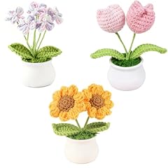 Gradient Purple Forgot Me Not+pink Tulip+sunflower