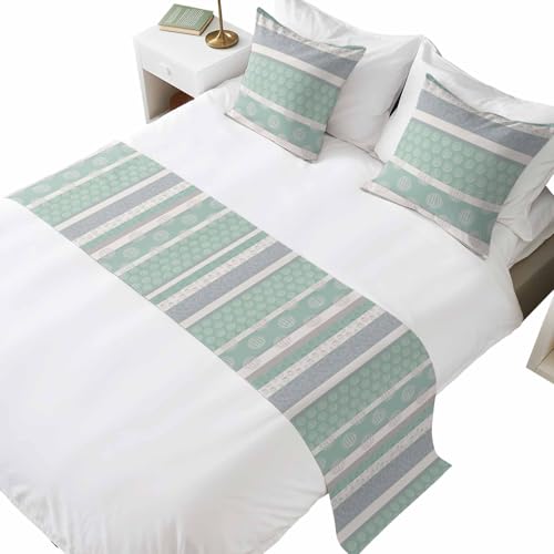 Bed Runner for King Size Bed, Farm Fruits 3 Pcs