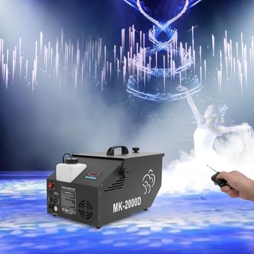 Máquina de humo bajo de 1200 vatios con control inalámbrico miniatura 6