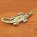 PRETYZOOM Retro Brass Mini Keychain Pendant Brass Animal Statue Hanging Charm Vintage Pendant Lightweight Small Key Pendant For Keys Bags