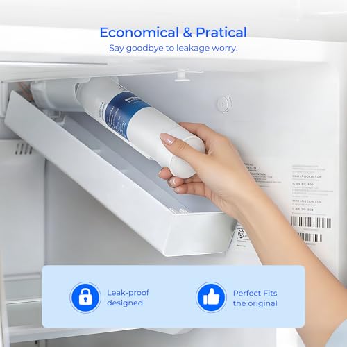 Image of TEEHAY PWF-1 FPPWFU01 Frigidaire Water Filter, Compatible with Frigidaire FRSS2623AS, GRFS2853AF, GRSS2652AF, FRFS2823AD, FRFS2823AS, FRFS282LAF, FRSS2623AB, GRFC2353AF, FPRU19F8WF, 3 Pack