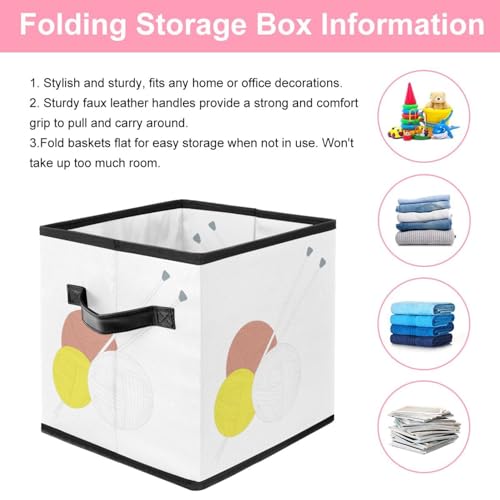 Boîte de rangement pliable pour optimiser les petits placards de maison