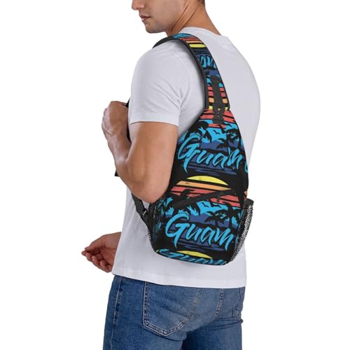 Bolso bandolera cruzado para gimnasio y senderismo miniatura 7