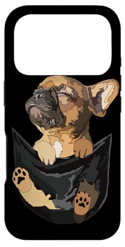 Frenchie In Pocket �t�����`�u���h�b�O �}�} �p�p ���D�� �X�}�z�P�[�X iPhone 17 Pro �p