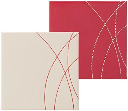 Creative Tops C000268 Silver Placemats, Rectangular, 29 x 21.5 cm, Set of 4 Faux Leather Table Mats