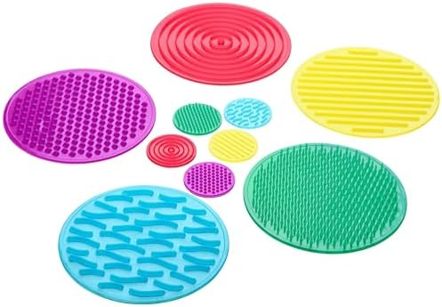 tickit Silishapes Sensory Circles, Set of 10