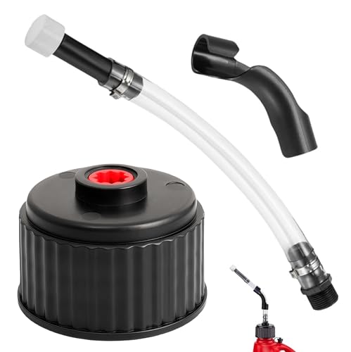 Image of Gas cans,racing fuel jug hose,racing fuels 3042 replacement jug cap,racing fuel jug hose bender compatible for racing fuel jug 5.5 Gallon,Fuels Replacement Jug Cap。