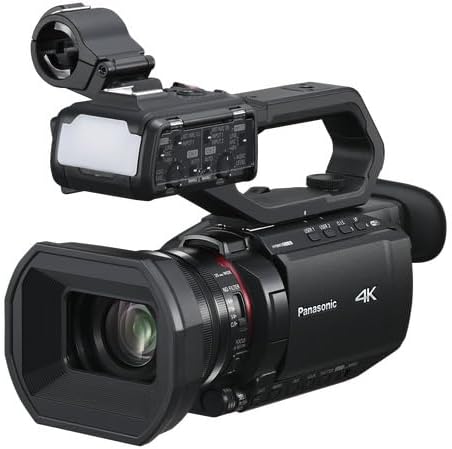 Panasonic CX20 Professional Compact 4K Camcorder with XLR Inputs & IP Connectivity