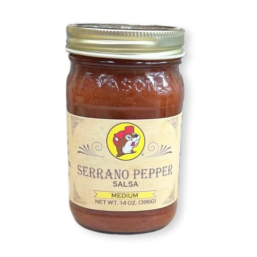 Buc-ee's Signature Texas Salsa - Spicy Southwestern Flavor Delight (Serrano Pepper)