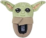 STAR WARS The Mandalorian, Grogu Baby Yoda Boys Slipper Full Body, Kids Size 2/3