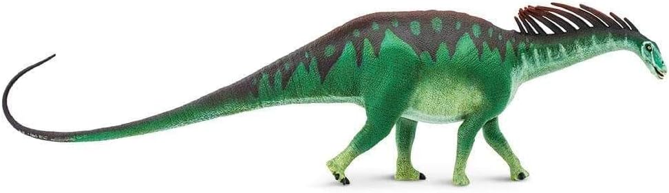 Safari Ltd. Amargasaurus Figurine - Detailed 16" Dinosaur Figure - Educational Toy for Boys, Girls, and Kids Ages 3+