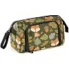 Fox Pinecone Large Capacity Pencil Case Pen Bag Zipper Pencil Pouch Big Aesthetic organizer Back to School Supplies