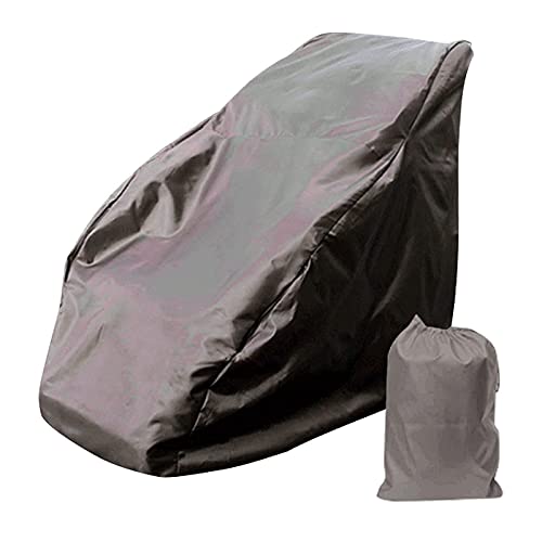 Wasserdicht Verschleißfest Kratzfest Shiatsu Massagestuhlbezug Abdeckung Patio Stühle Robuste Schutzhülle Für Gartenmöbel Wasserdicht Witterungsbeständig Winterfest,Schwarz,63 * 39 * 55in Cover