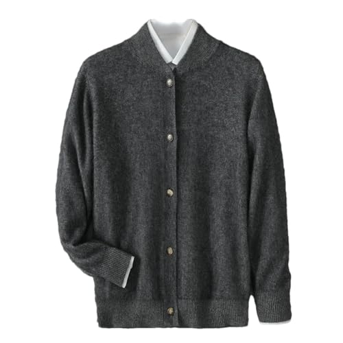 Men's Cardigan Sweater Long Sleeve V-Neck Solid Color Business Casual Knit Cardigans