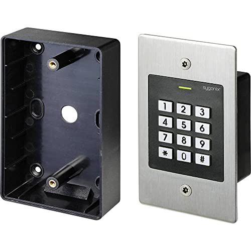 Sygonix SY-4760956 Code-Tastatur mit RFID Unterputz 12 V/DC, 18 V/DC IP66 Cover